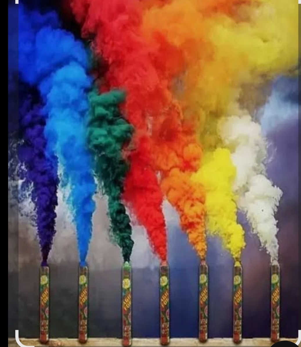RAINBOW COLOUR SMOKE